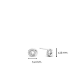Forever Connected Zirconia Earrings