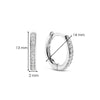 TI SENTO Small Hoops - 7812ZI