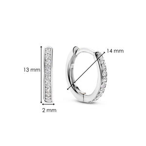 TI SENTO Small Hoops - 7812ZI