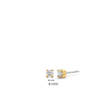 Classic Zirconia Earstuds 4mm