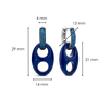 TI SENTO Earrings 7880BL