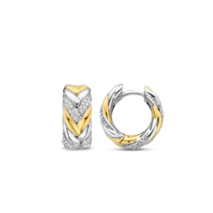 TI SENTO Medium Hoops - 7884ZY