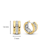 TI SENTO Small Hoops - 7890ZY