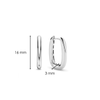 TI SENTO Medium Hoops - 7901SI