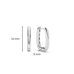 TI SENTO Medium Hoops - 7901SI