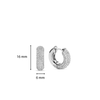 TI SENTO Small Hoops - 7909ZI