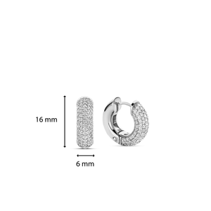 TI SENTO Small Hoops - 7909ZI
