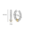 TI SENTO Medium Hoops - 7921ZY