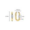 TI SENTO Small Hoops - 7922ZY