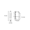 TI SENTO Small Hoops - 7929SI