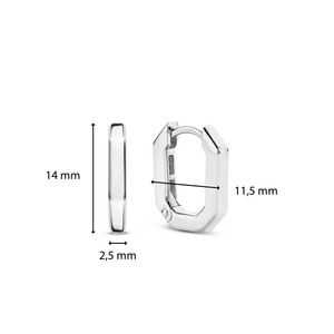 TI SENTO Small Hoops - 7929SI
