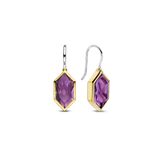 Purple Gem Earrings
