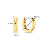 Classic Mini Huggies Vermeil 10mm