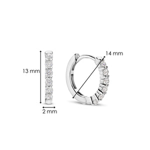 TI SENTO Small Hoops - 7957ZI
