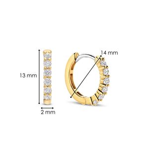 TI SENTO Small Hoops - 7957ZY