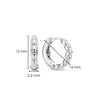 TI SENTO Small Hoops - 7961SI