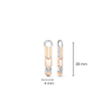 TI SENTO Ear Charms 9225MW