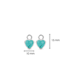 TI SENTO Ear Charms 9231TQ