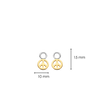 TI SENTO Ear Charms 9233SY