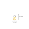 TI SENTO Ear Party Charm 9233SY_H