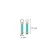 TI SENTO Ear Charms 9234TQ
