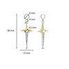 TI SENTO Ear Charms 9268YP